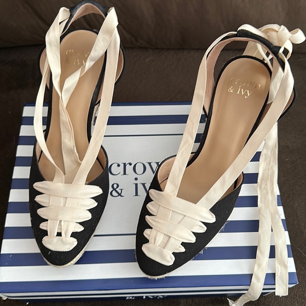 Crown & Ivy Lawndale. Black. 8.5M